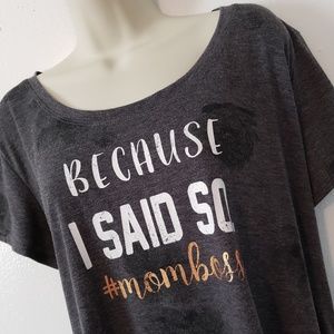 #momboss tee